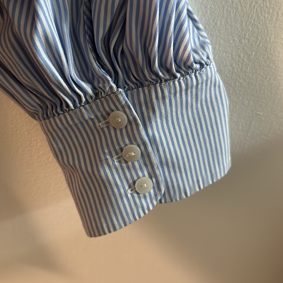 Blue stripped blouse - Picture 4 of 7